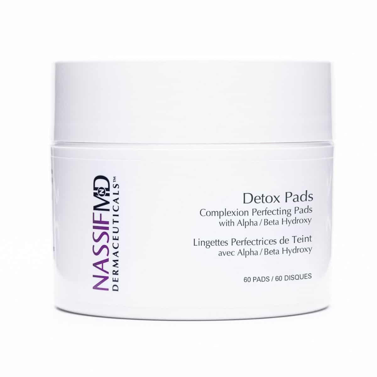 Complexion perfecting detoxification pads